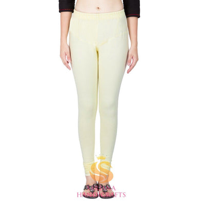 Buy Plus Size Store Women Beige Cotton Leggings (XL) Online at Best Prices  in India - JioMart.